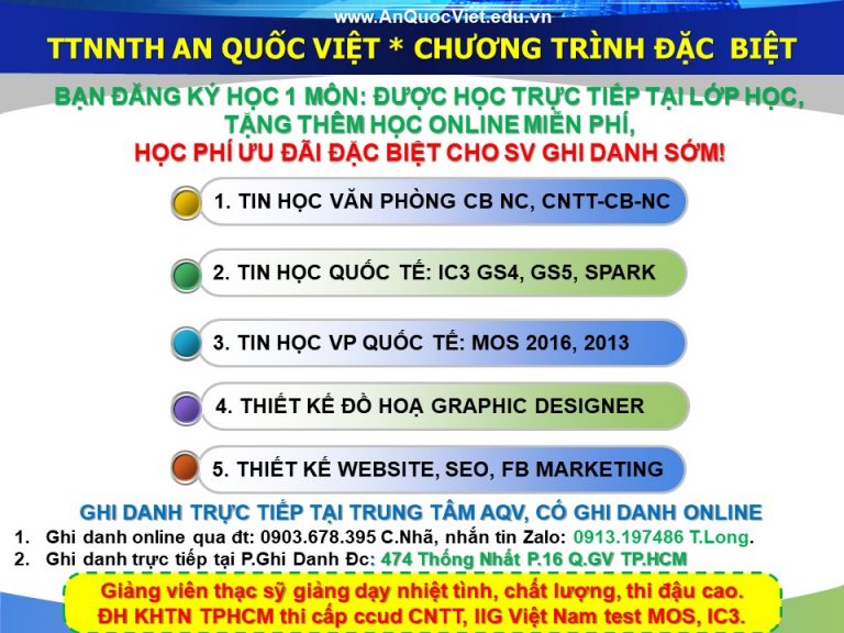 trung tâm tin học gò vấp